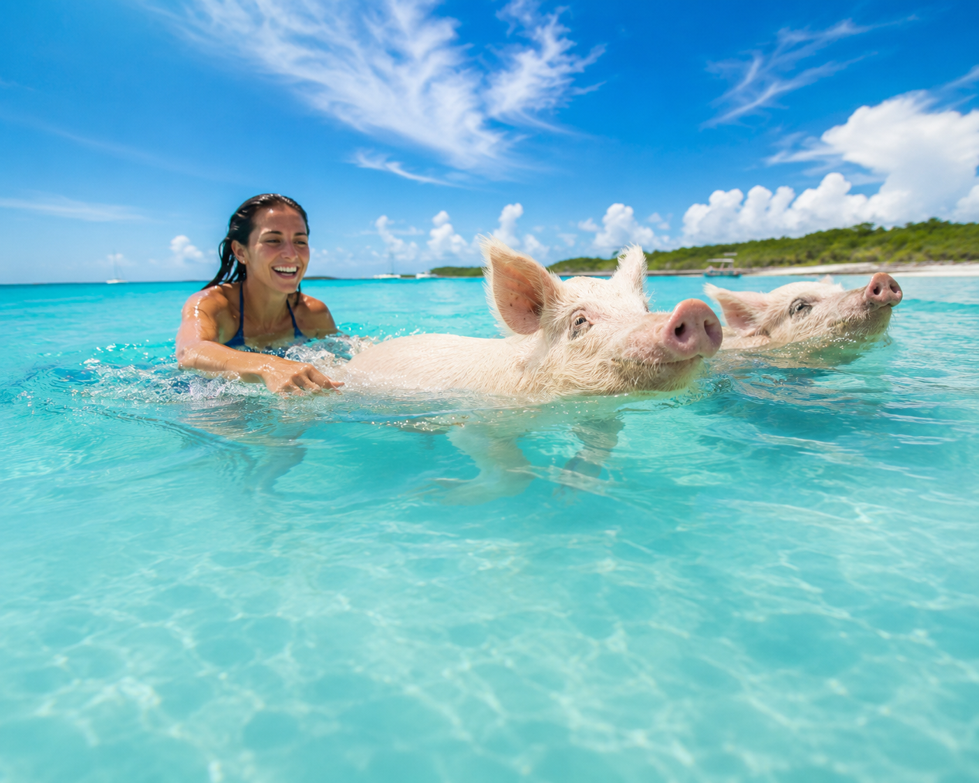 Meet & Feed the pigs!